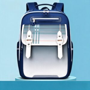 Sac à Dos Scolaire pour Enfnats U-Shape Bleu